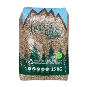 Pellet di Abete Trentino ENplus A1 100% Ecosostenibile - Sacco da 15 kg (Bancale da 70 Sacchi)