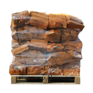 Legna da Ardere di Quercia Essiccata al Forno in Sacchi da 20 Litri - Bancale da 40 Sacchi (320 kg)